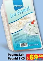 PEYNES LOR PEYNİRİ 1 KG fiyat ve kampanya bilgisi